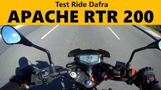 Test Ride Dafra Apache RTR 200 #chupafazer250 #ChuchuLover