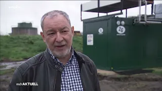 Bericht mdr aktuell vom 02.10.2022 über Biogas in Sachsen