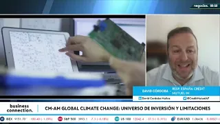 Las inversiones en transición ecológica "van a ser masivas y se están acelerando". David Córdoba