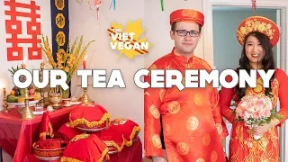 Our Vietnamese Tea Ceremony // Vegan Wedding Planning Vlog 04