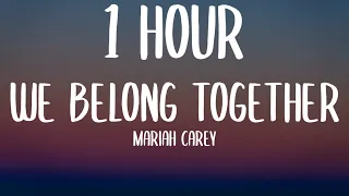 Mariah Carey - We Belong Together (1 HOUR/Lyrics) "I didn’t know nothing I was stupid I was foolish"