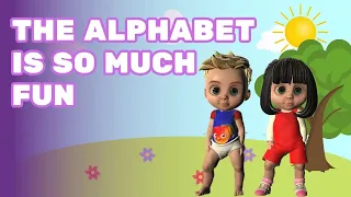 The Alphabet Is So Much Fun  @KidsneyTV - Nursery Rhymes, Riddles & Learning Videos