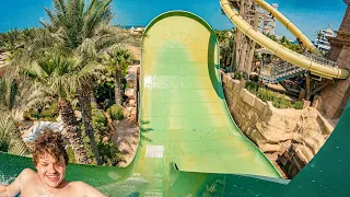 Zoomerango WALL Water Slide at Atlantis Aquaventure Dubai