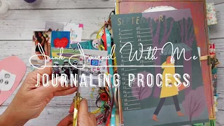 Junk Journal with Me!! | Journaling Process