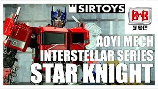 Aoyi Mech BMB LS13 Interstellar Series STAR KNIGHT Oversized Bumblebee Movie Optimus Prime