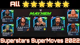 WWE Mayhem All 6 Star Superstars SuperMoves 2022 • Early Access • MR Mayhemer YT • WWE Mayhem