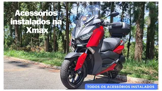 XMAX 250 - TODOS OS ACESSÓRIOS DA NOSSA SCOOTER