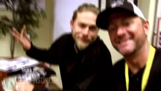 Bling Johnson and Jax (Charlie Hunnam) from Sons of Anarchy!
