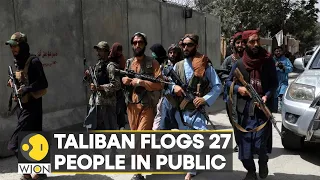 Taliban flogs 27 people after first public execution | International News | World news | WION