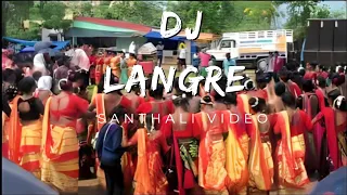 Dj Langre Enej 2023| new Santhali traditional video | Rainbow Youth Club Terenga |