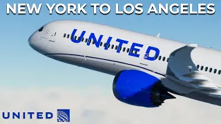 MSFS | United B787 - New York to Los Angeles - (KJFK-KLAX)