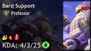 Bard Support vs Rakan - Professor - BR Challenger Patch 8.1