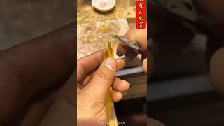 Wow that's a Unique 22k Golden Bangle Making Process #shortvideo #trending #viral #video #shorts