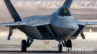 F-22 Raptor - Cabo's Final Demo! - Nellis AFB Airshow 2022