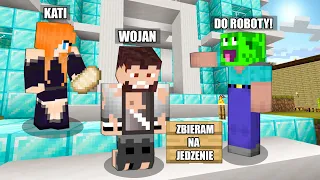 DZIEŃ z ŻYCIA WOJANA ŻULA na Wojanowicach w Minecraft!