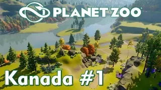 Planet Zoo Karriere - Kanada Zoo #1 - Wir bauen einen Bergzoo in Kanada - [deutsch]