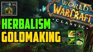 How to Make Gold with Herbalism in Classic WoW
