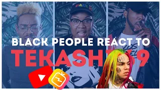 HOW BLACK PEOPLE REACT TO TEKASHI 69 6ix9ine live reaction | WFMG 003