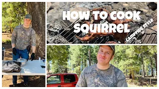 How to Cook Squirrel The Campfire Way: This Squirrel Is Delicious!!