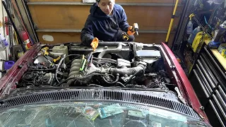 HOW TO REMOVE TOYOTA 5VZ-FE ENGINE DONOR | 3.4 SWAP