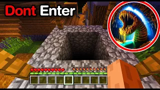 If A Village Well Has NO WATER....RUN! (Minecraft Creepypasta)