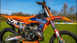 #76 Neilas Pecatauskas Pre Season MX training in Laubus-Eschbach 2023