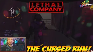Lethal Company! Version 50 Part 2! The Cursed Run! - YoVideogames