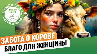 Забота о корове - Благо для женщины | Владимир Слепцов