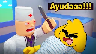 ¡ESCAPA DEL DOCTOR MALVADO! 🔪😱 MIKECRACK, TROLLINO y RAPTOR 😭🚫 ROBLOX #36