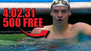 Trying to Make Sense of Leon Marchand's 4:02.31 500 Free