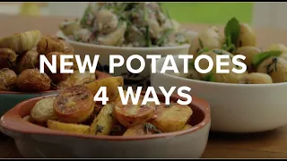 New Potatoes | 4 Quick & Easy Recipes | Chef-Development
