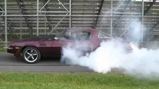 Dunlop death penalty...80 Camaro burnout