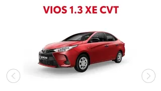 2020 Toyota Vios XE CVT 1.3 Versus Off Road (not a problem!)