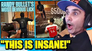 Summit1g Reacts to Randy Bullet SOLO breaches the vault & steals $500,000! | NoPixel