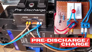 Pre-discharge/charge the capacitors of inverter. 12/24/48V.