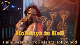 Holidayz in Hell Haunted House at Halloween Horror Nights Hollywood 2023