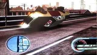 Midnight Club LA Epic Crashes and Jumps