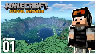 Inilah Dunia Baru Kita!!! - Minecraft Survival Indonesia Episode 1