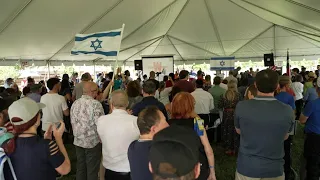 Jewish student, Holocaust survivor reflect at Pro-Israeli rally in Dallas