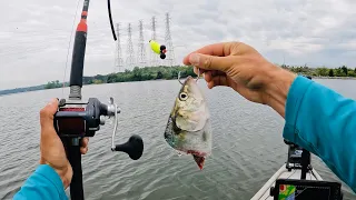 I Dropped Baits on an Old Submerged Dam | Tramspace R1 2000