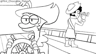 CAPTAIN LOOK! (Amphibia Animatic)