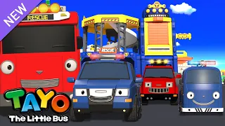 Red VS Blue Strong Rescue Truck | Rescue Team Song | RESCUE TAYO | Learn Color | Tayo the Little Bus