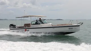 Axopar 28 T Top with aft cabin