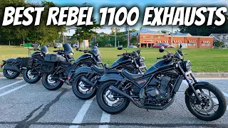 The ULTIMATE Rebel 1100 Exhaust Comparison (Stock, Shorty GP, Coffman’s, V&H, and TBR)