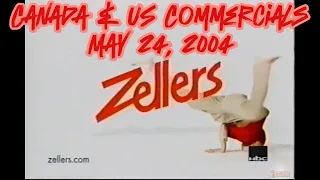 CBS Commercials May 24, 2004 📺 (CANADA & US COMMERCIALS)
