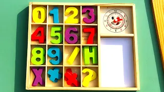 Learning Numbers | Learn to count and write up to 9 | Educational video for the little ones