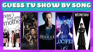 Guess TV shows by Soundtrack 🎬 | TV Show Quiz| Guess by Song| TV series Challenge