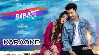Babari Rang Karaoke with scrolling lyrics