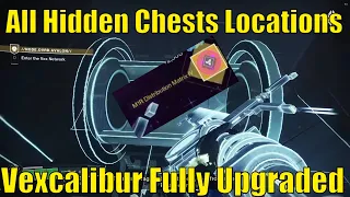 All 7 Hidden Chests Locations in Vexcalibur Mission Avalon | How to get M1R Distribution Matrix IV