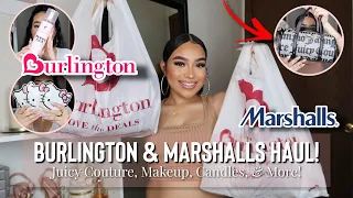 BURLINGTON AND MARSHALLS HAUL ♡ JUICY COUTURE + MAKEUP + CANDLES + CLOTHING & MORE!
